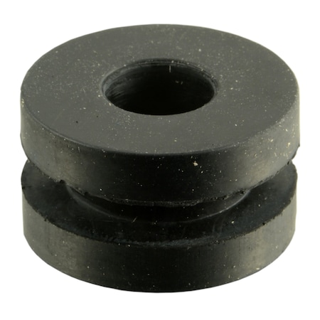 Midwest Fastener 3/8" x 15/16" x 1/2" Black Rubber Grommets 6PK 72632